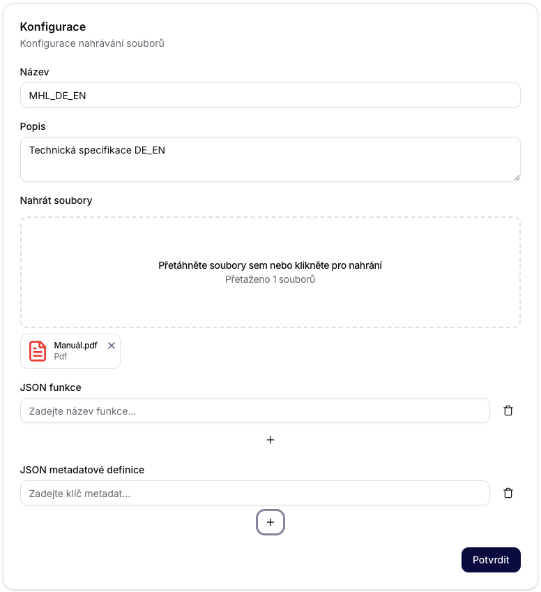 File Upload Configuration
