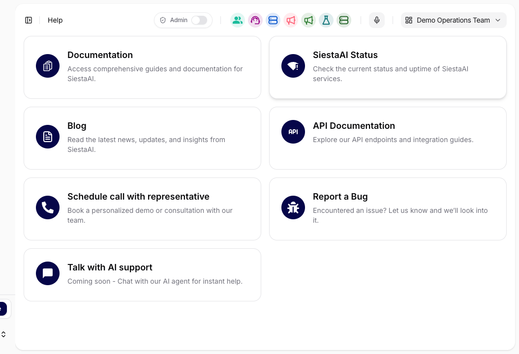 Help Overview
