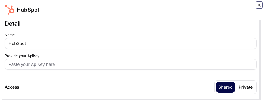 Nastavení konektoru HubSpot v Siesta AI